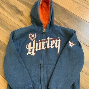 Sherpa lined Hurley jacket